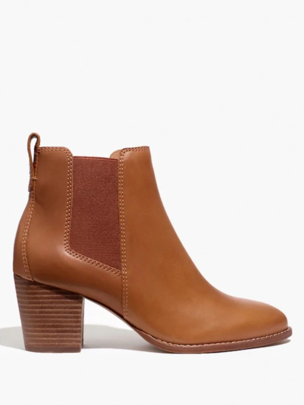 MADEWELL The Regan Boot Leather Women’s Size 8 In English Saddle